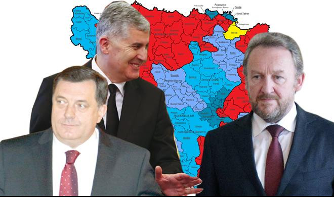 SARAJEVO BESNI! SRBI I HRVATI PRAVE NOVU BIH! Dodik: Voleo bih da sam optimista kao Čović, ali "zezatori" iz Sarajeva mi to ne daju!